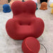 Bingsi chinese red 118cm large sofa [door delivery]