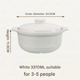 Ceramic Casserole Large Capacity Stone Stew Pot