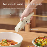 Ceramic Removable Non Stick Cookware Handle Frying Pot Set
