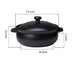 Black hot pot 7l [universal for induction cooker and open flame]