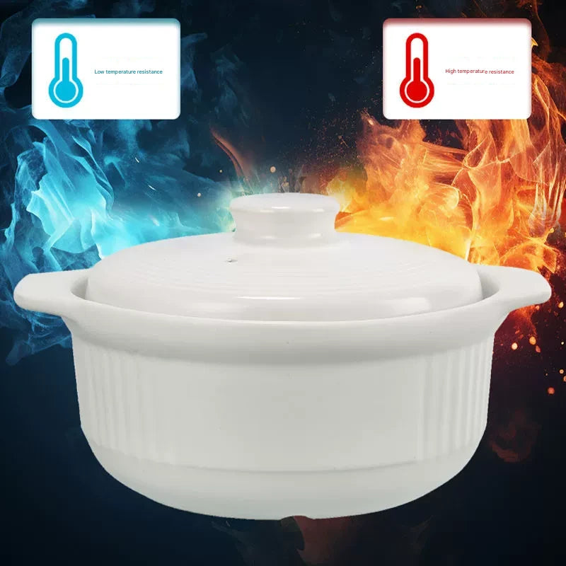 Ceramic Casserole Large Capacity Stone Stew Pot