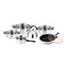 Black with kettle - 12PCS
