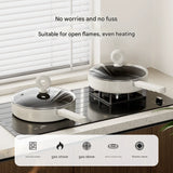 Two Piece Non Stick Frying Pan Soup Pot Set