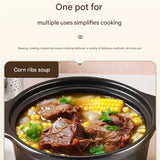 Ceramic Casserole Large Capacity Stone Stew Pot