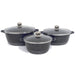 3 piece set - Black