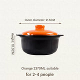 Ceramic Casserole Large Capacity Stone Stew Pot