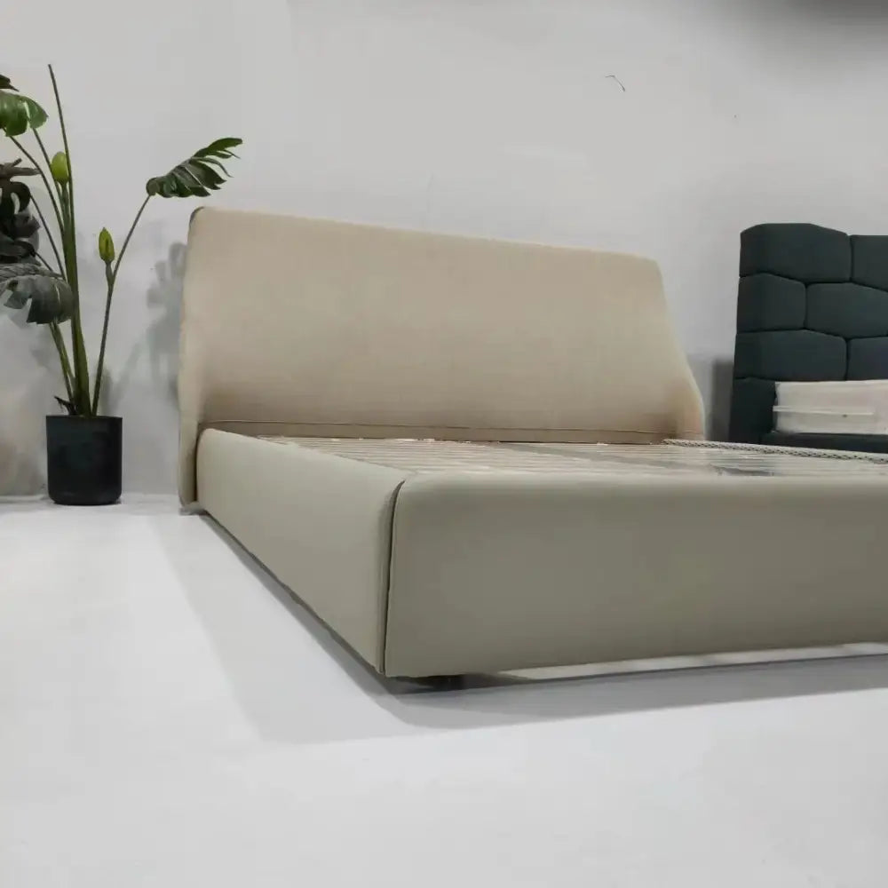 Italian Minimalist Simple Modern High End Bed Frame - Bed - 200cm - Bedroom