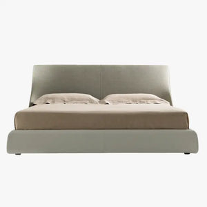 Italian Minimalist Simple Modern High End Bed Frame - Bed - 200cm - Bedroom