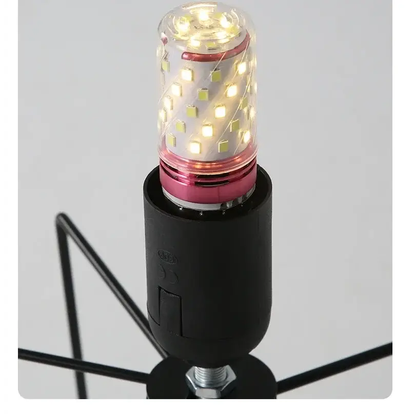 Japanese Paper Standing Light Button Switch Lamp - Lamp