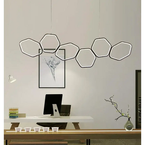 Art Deco LED Geometric Chandelier - Orniture™