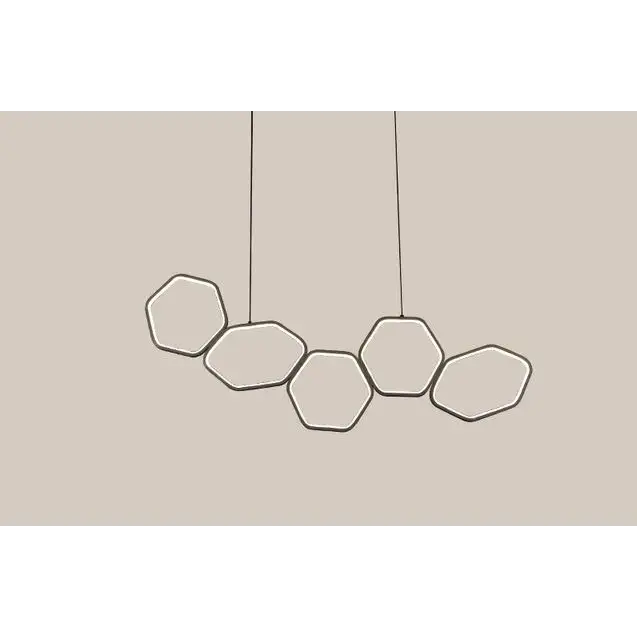 Art Deco LED Geometric Chandelier - Orniture™