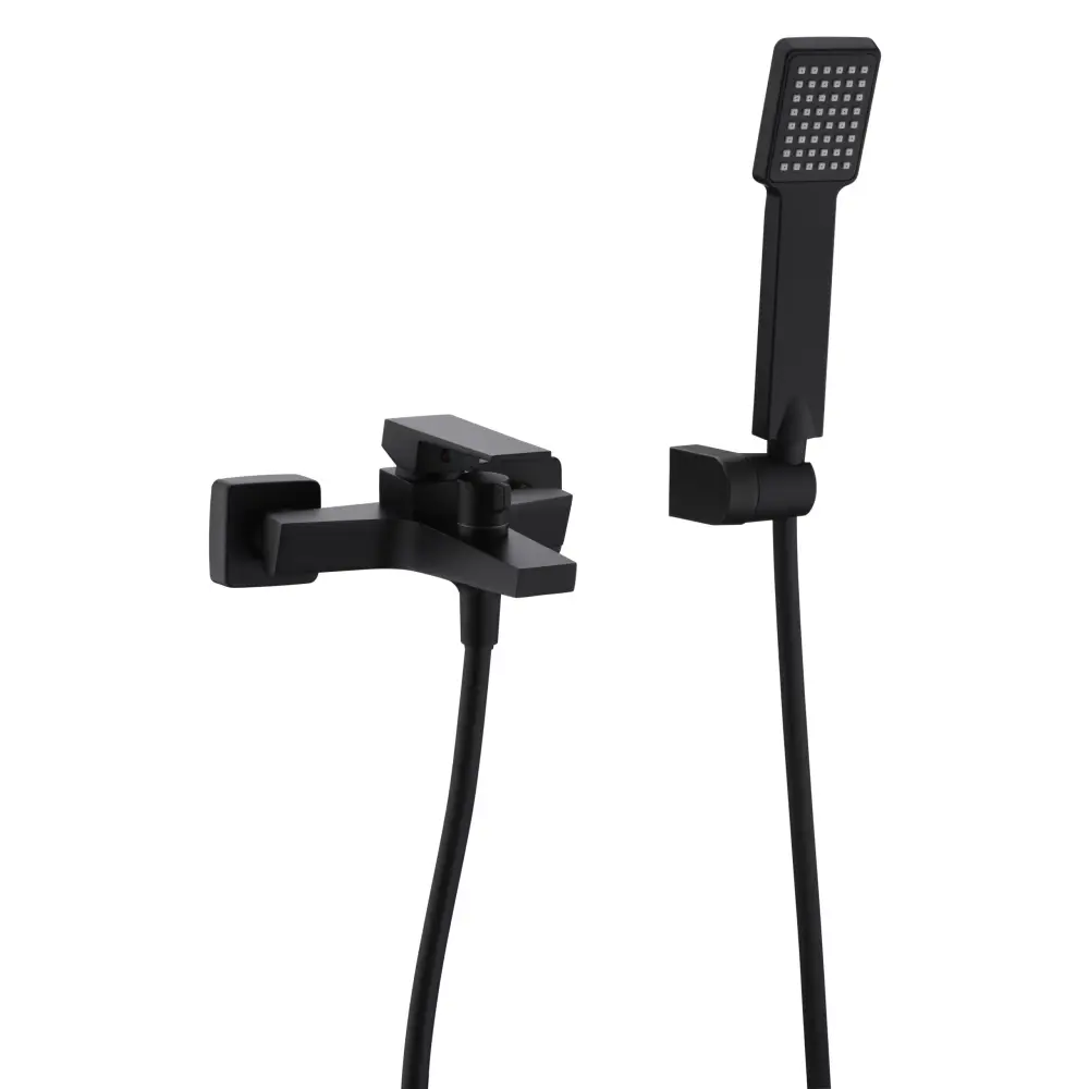 Kit Bath / Shower Single-Handle Art Matte Black | IMEX - Shower Set