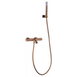 Kit Bath / Shower Thermostatic Line Brushed Rose Gold | IMEX - Shower Set