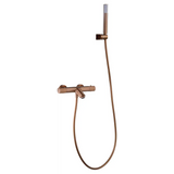 Kit Bath / Shower Thermostatic Line Brushed Rose Gold | IMEX - Shower Set