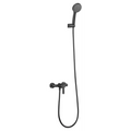 Kit Shower Single-Handle Rome Matte Black | IMEX - Shower Set