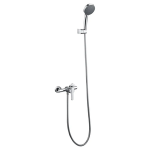 Roma Chrome Single Handle Shower Kit Modern Design, main product view