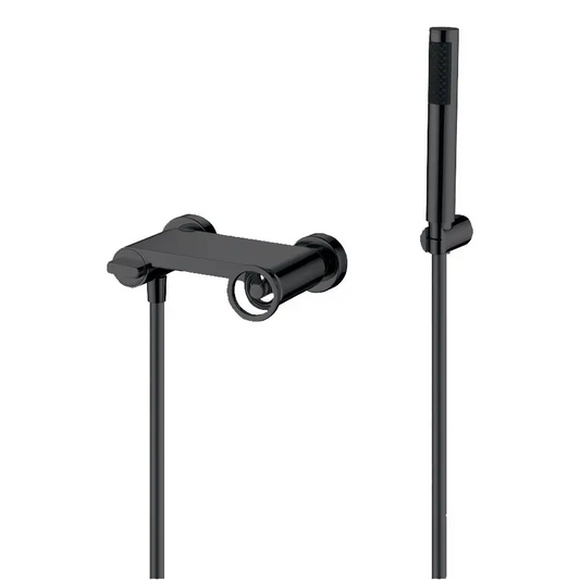 Kit Shower Single-Handle Olimpo Matte Black | IMEX - Shower Set