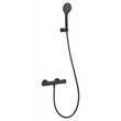 Kit Ducha Termostático Eco-Kent Negro Mate - Shower Set