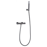 Kit Shower Thermostatic Monza Black Gun Metal | IMEX - Shower Set
