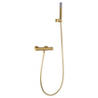 Kit Shower Thermostatic Monza Brushed Gold | IMEX - Shower Set