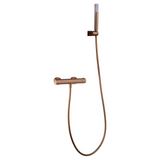 Kit Shower Thermostatic Monza Brushed Rose Gold | IMEX - Shower Set