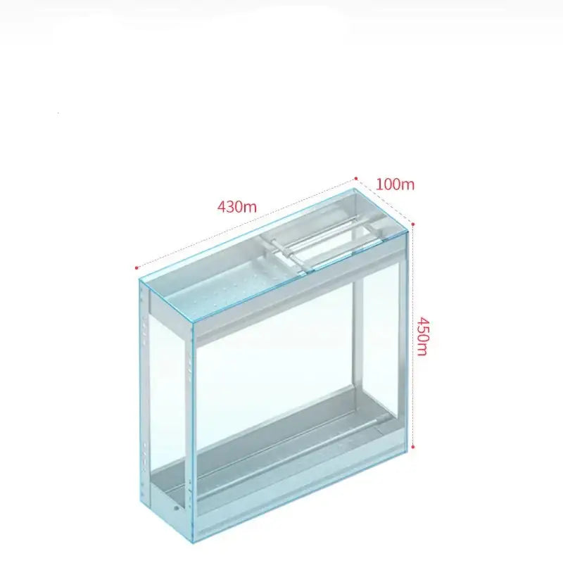 Kitchen Pull Multi functional Drawer Seasoning Cabinet - 10 x 45 x 43 - Kitchen Essentials