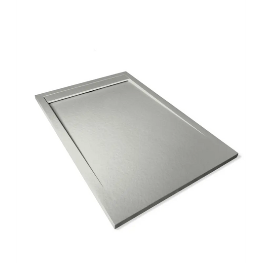 Large Shower Tray Slate Texture - 70X100 / Gray - Bathroom