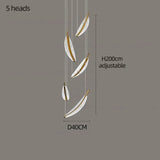 LED Chandelier Modern Spiral Pendant Light - Chandelier