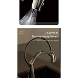 LED Display Sensor Pull Out 3 Function Spray Touchless - Faucets