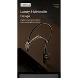 LED Display Sensor Pull Out 3 Function Spray Touchless - Faucets