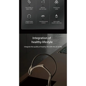 LED Display Sensor Pull Out 3 Function Spray Touchless - Faucets