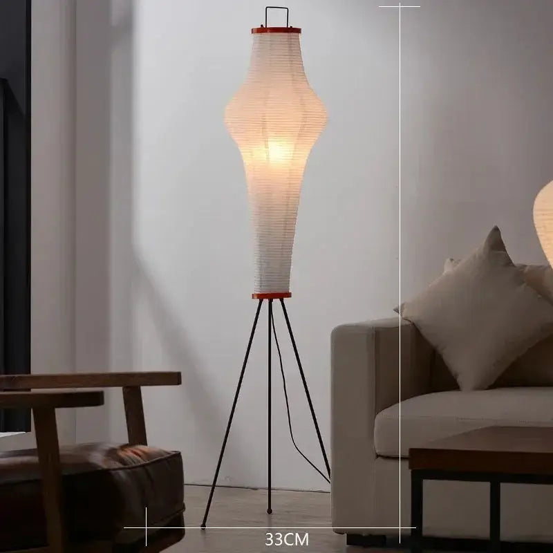 LED Paper Stand Light Corner Floor Light Lamp - Long Light / US Plug - Floor Lamp