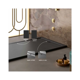 Lime Shower Tray Smooth Texture - Bathroom