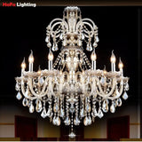 Long Crystal Luxury Chandelier Lamp - Chandelier