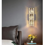 Long Luxury Crystal Modern Wall Lamp - Wall Lamp