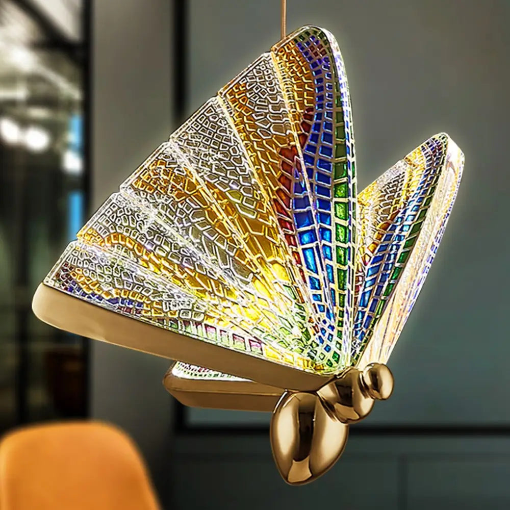 Luxury Butterfly Pendant Lamps - Rattan Lamp