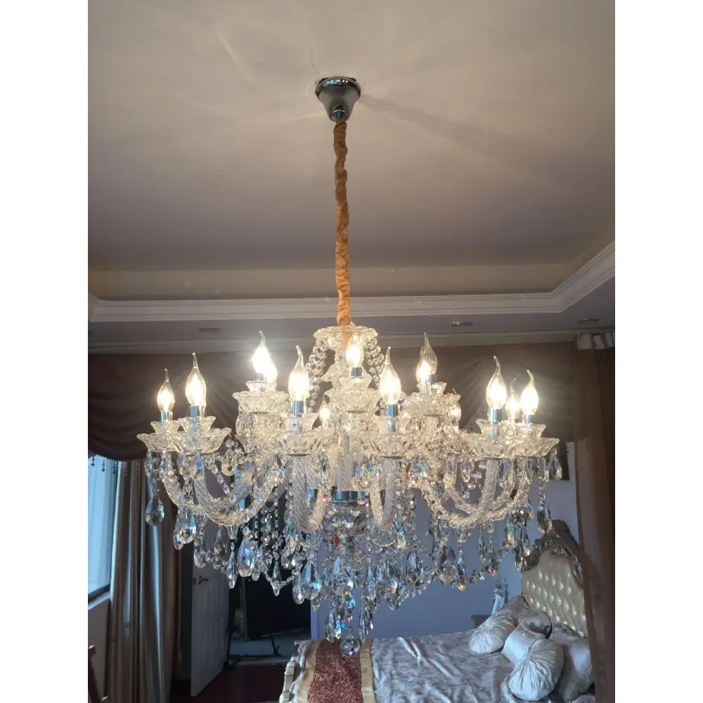 Luxury K9 Crystal Art Deco Chandeliers Lamp - Chandelier