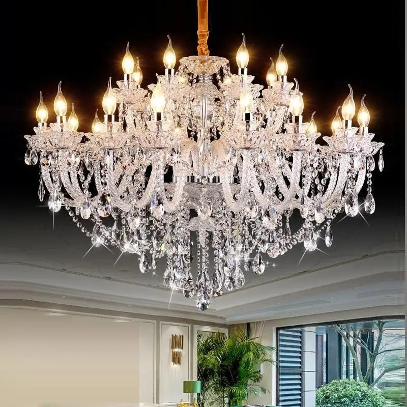 Luxury K9 Crystal Art Deco Chandeliers Lamp - Chandelier