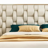 Luxury Modern King Headboard Bed Frame Set - Bedroom