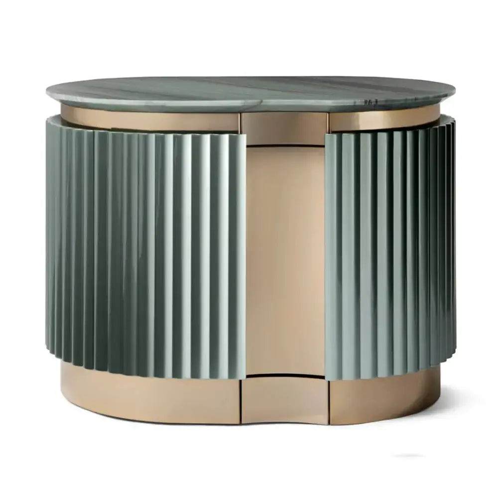 Luxury Widescreen Double Backrest Full Upholstered Bed Frame - Nightstand - Bedroom