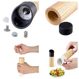 Manual Wooden Spice Grinder Salt Pepper Nuts - Kitchen Utensils