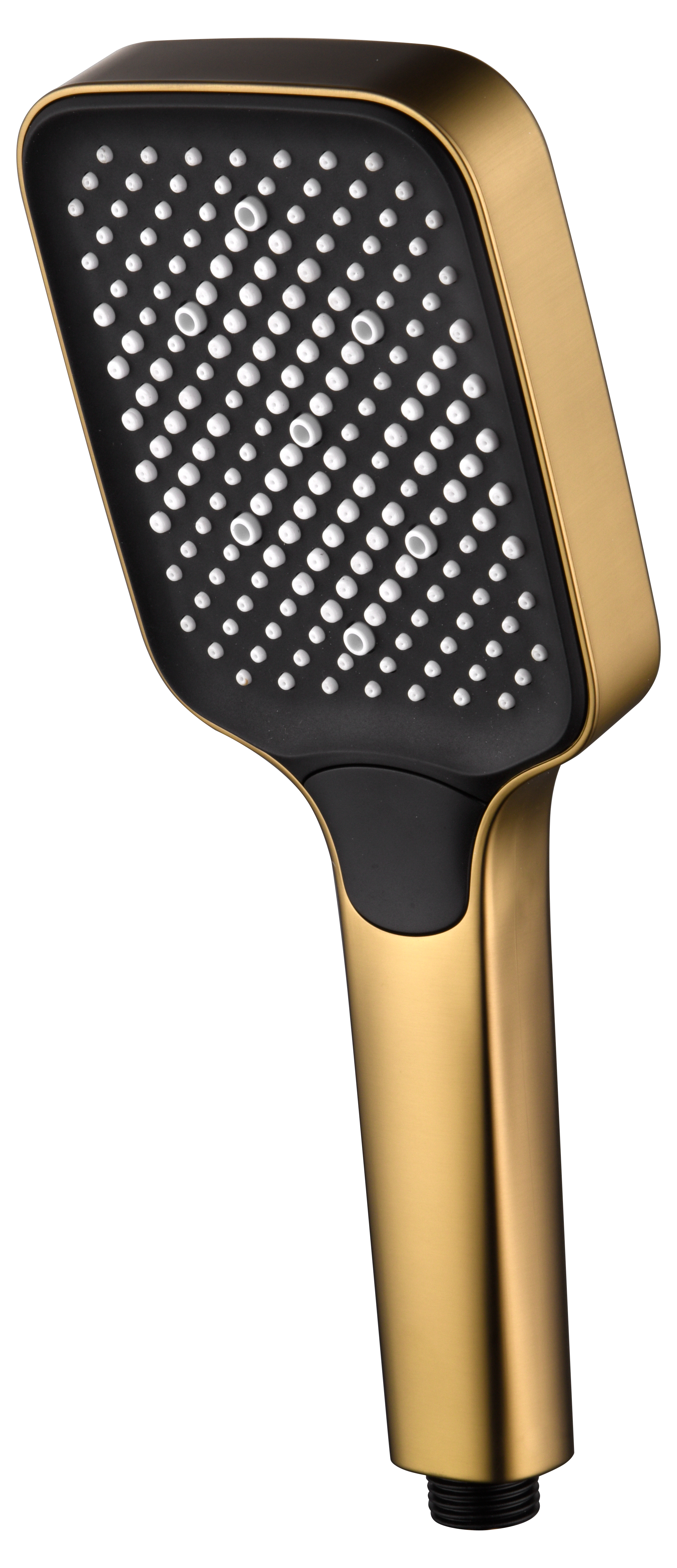 Brushed Gold Shower Handle Modern Bathroom Fixture, view 2