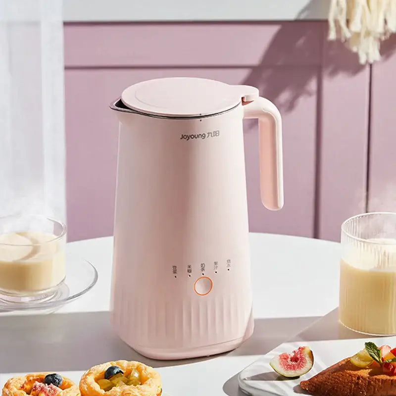 Mini Blender and Kettle for Water Milk and Tea. - Pink / EU plug - Kitchen Essentials