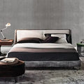Minimal Modern High End Double Bed Frame - Bedroom