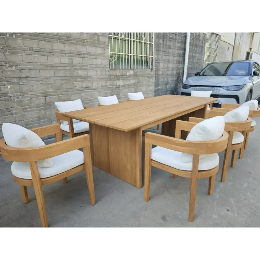 Modern aluminum 4-person outdoor sofa set in deep grey showing durable frame construction and contemporary styling details
