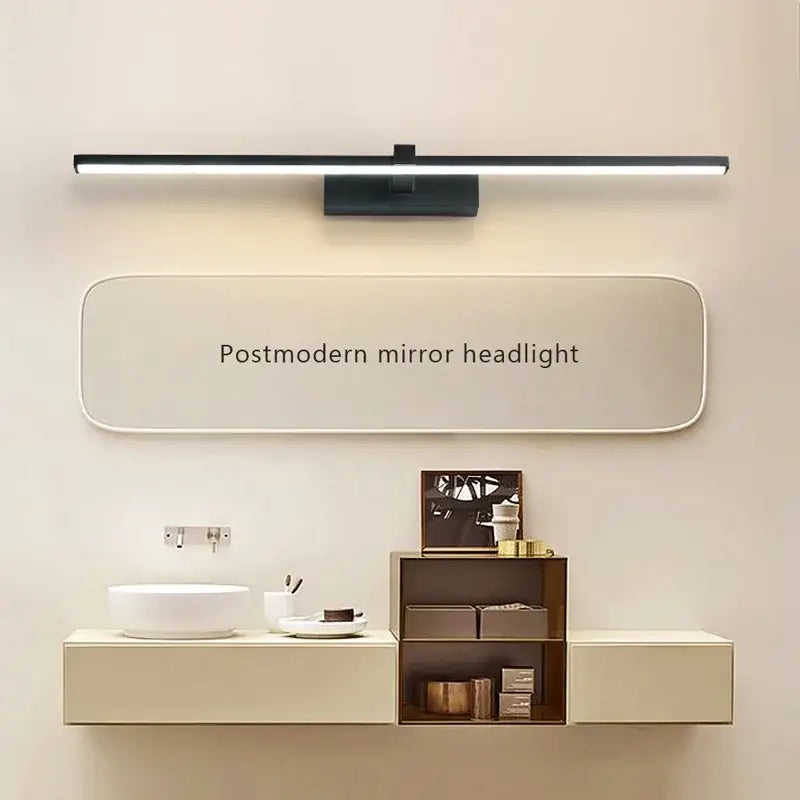 Modern Aluminum Three Colors LED Bathroom Wall Lamp - Wall Lamp