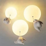 Modern Bear Ceiling Lights LED Cartoon Lamp - Lamps