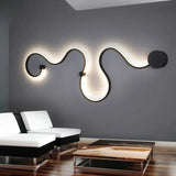 Modern Black & White RGB LED Wall Lamps - Lamps