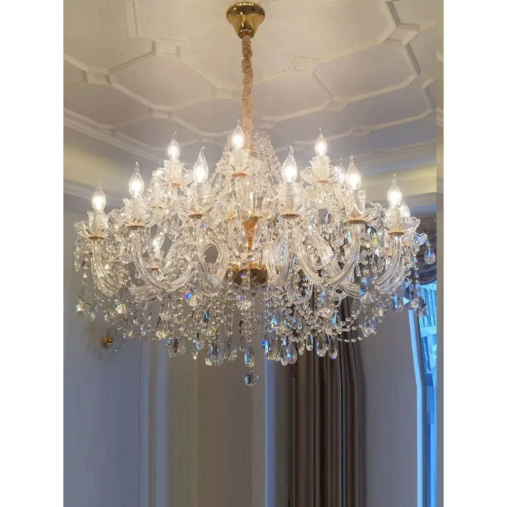 Modern Clear Crystal Chandelier Lamp - Chandelier