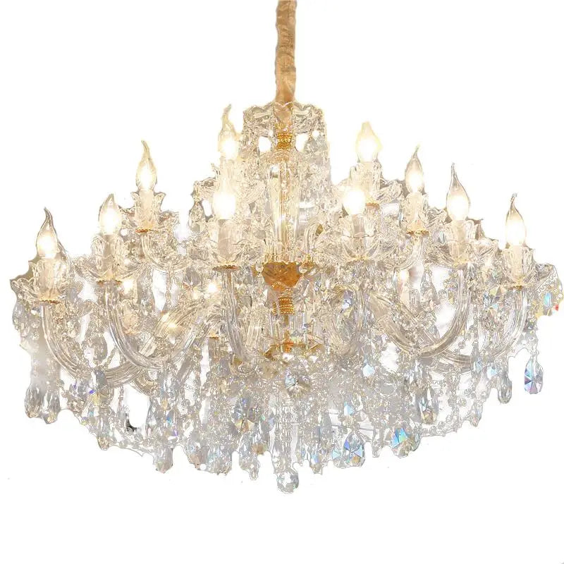 Modern Clear Crystal Chandelier Lamp - Chandelier